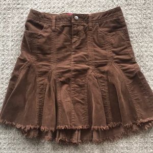 Corduroy skirt